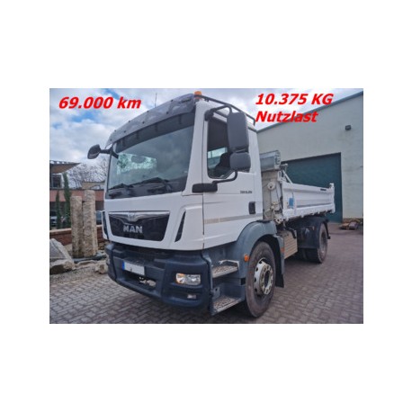 MAN TGM 18.290 BL TGM 18.290 BL/36, Meiller 3-S-Stahlkipper