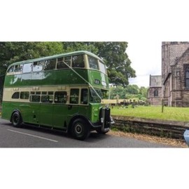 1949 Guy Arab back loader, half cab double decker