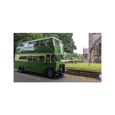 1949 Guy Arab back loader, half cab double decker