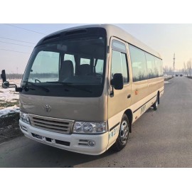 TOYOTA COASTER city passenger bus van petrol