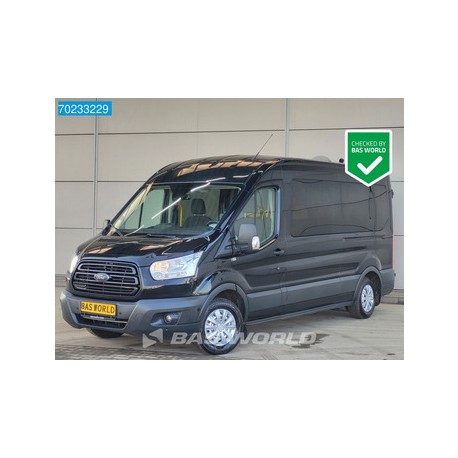 Ford Transit 130pk 9-Persoons Automaat 130 pk L3H2 Airco Cruise Euro 6 Personen Airco Dubbel cabine