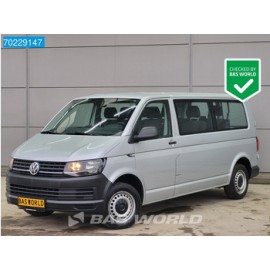 Volkswagen TRANSPORTER 102PK L2H1 9 Persoons Airco Cruise Kombi Personenvervoer Personenbus Airco Dubbel cabine Cruise control