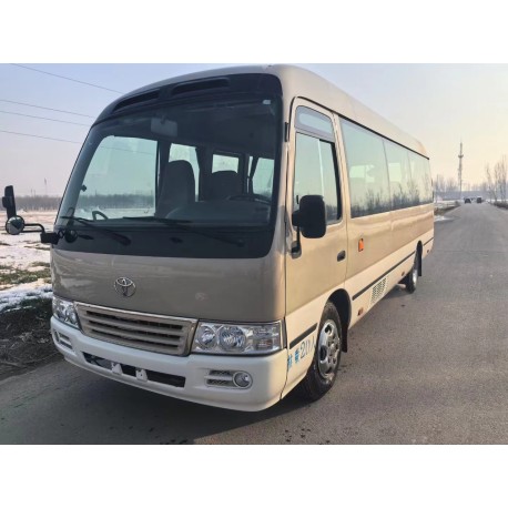 TOYOTA COASTER city passenger bus van petrol